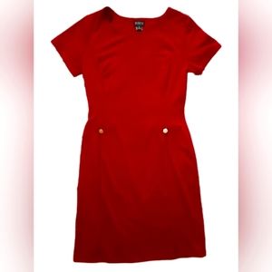 En Focus Studio Red Sheath Dress | 10